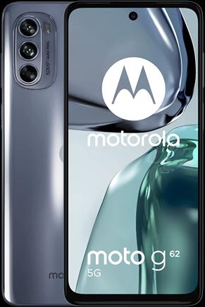 Actual product image Motorola Moto G62 5G (128 GB, Midnight Grey, 6.50", Hybrid Dual SIM, 50 Mpx, 5G)