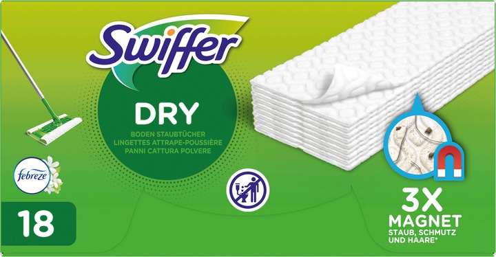 Produktbild Swiffer Nachfüllpackung Mit Duft (18 Stk.)
