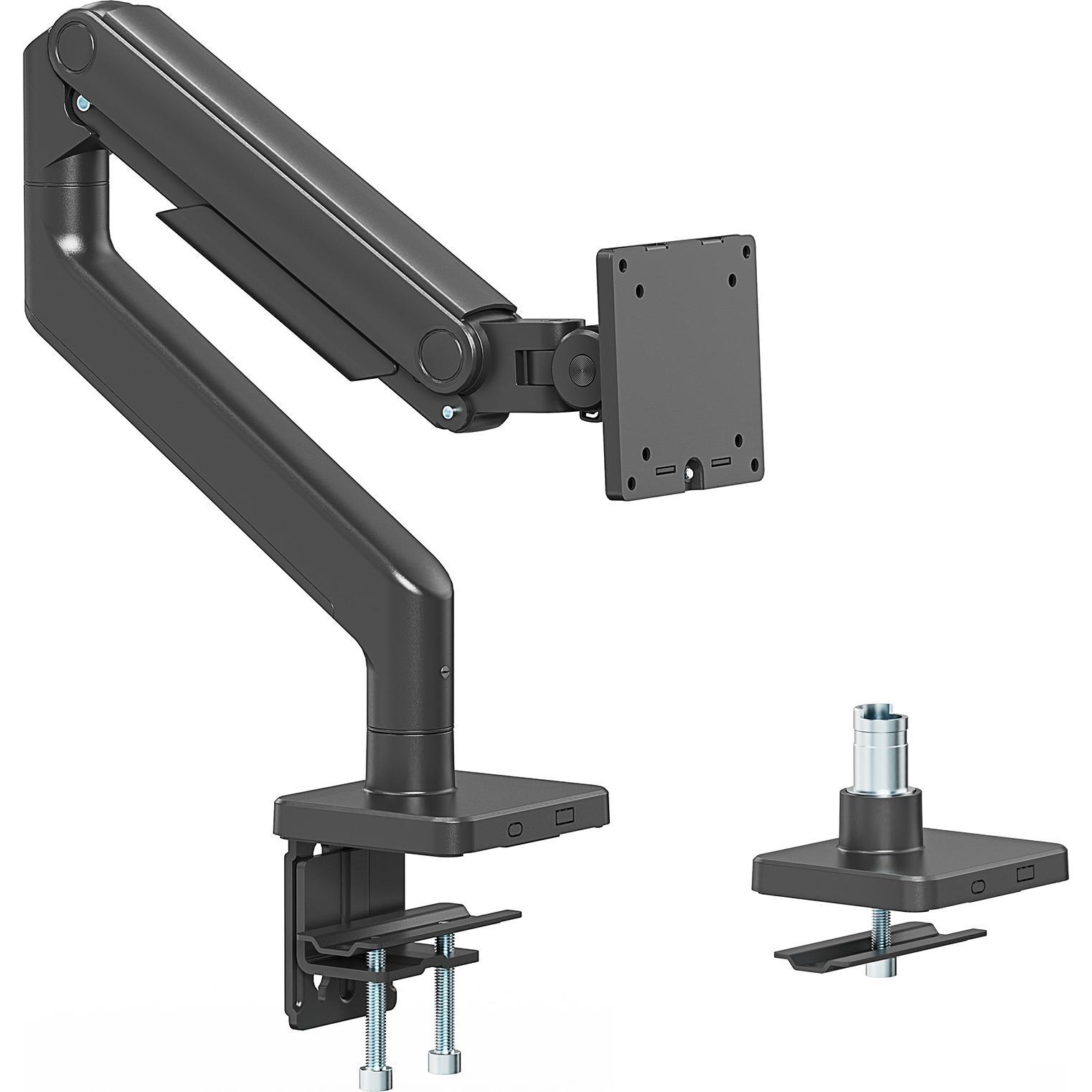Thumbnail - Manhattan Tischhalterung mit mechanischer Feder und besonders hoher Traglast für einen Monitor, Aluminium (Tisch, 49"), ...