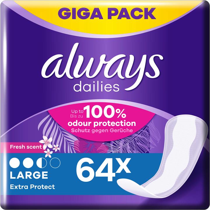 Actual product image Always Dailies Extra Protect (64 x)