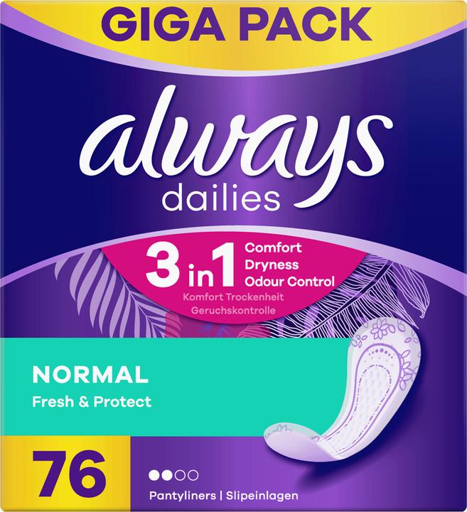 Produktbild Always Dailies Fresh&Protect (76 x)