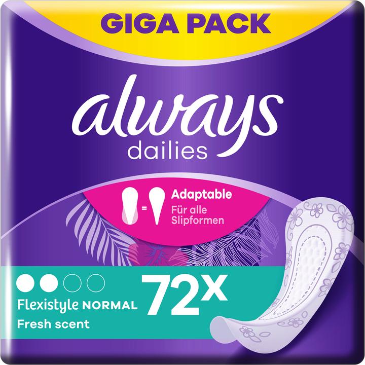 Immagine prodotto Always Dailies Flexistyle (72 x)