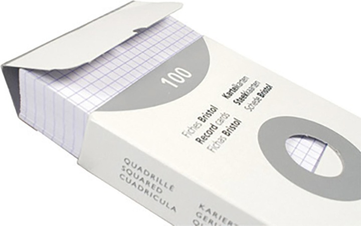 Immagine prodotto Exacompta Schede di indicizzazione A5 (A4, 205 g/m², 100 x)