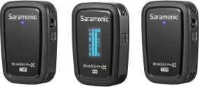 Actual product image Saramonic Blink500 ProX B2R wireless audio transmission set