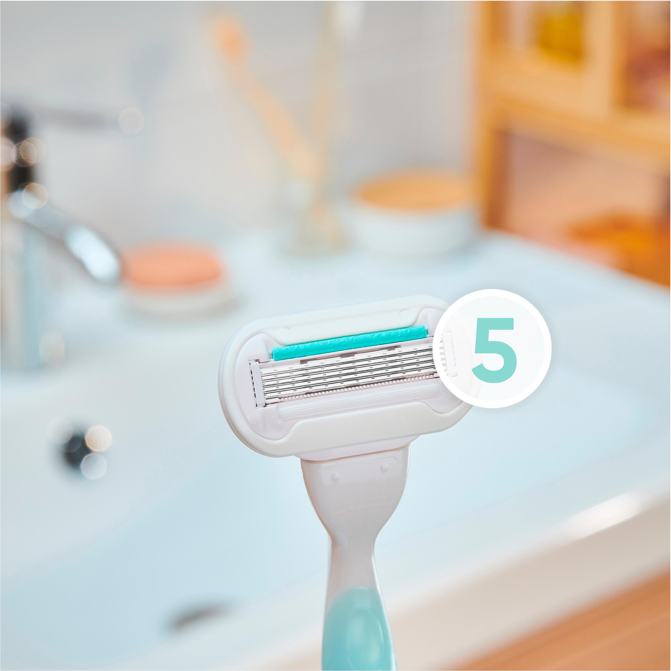 Thumbnail - Gillette Venus, Rasierklingen, Deluxe Smooth Sensitive (4 x)