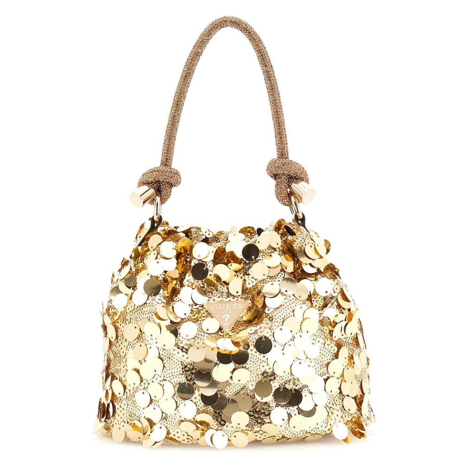Guess, Damen, Handtasche, Holiday Shine Pochette Mini