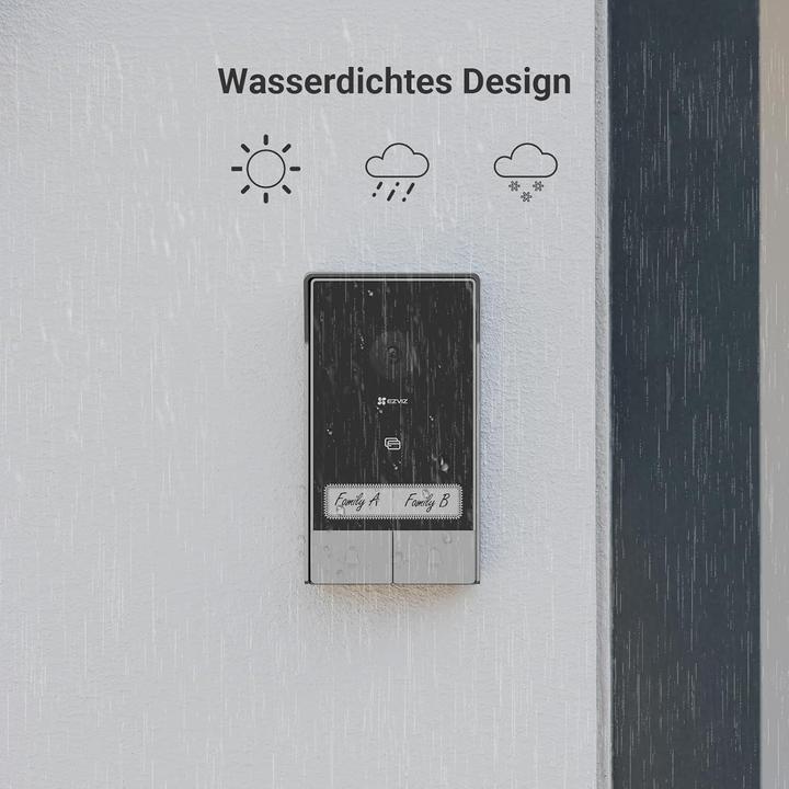 Actual product image EZVIZ Türklingel mit Türsprechanlage (Cable, Wi-Fi)