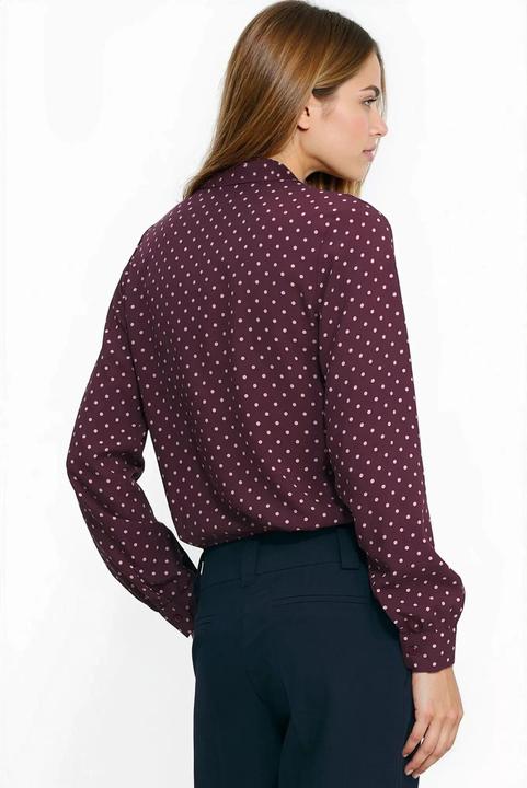 Produktbild Nife Damenbluse mit Polka-Dots (34)