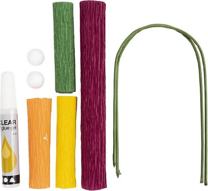 Image du produit Creativ Company Mini kit de bricolage papier crépon (105 g/m², 1 x)