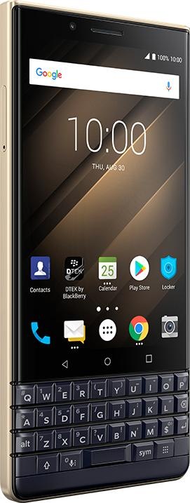 Actual product image BlackBerry KEY2 LE (64 GB, Champagne, 4.50", Hybrid Dual SIM, 13 Mpx, 4G)