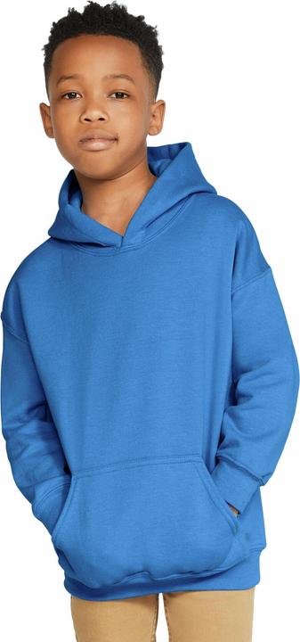 Actual product image Gildan Heavy Blend Childrens Unisex Hooded Sweatshirt Top / Hoodie (158, 164)