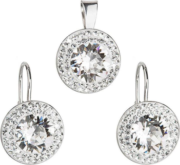Image du produit Evolution Group - Set Ã¡ la Kate Middleton 39107.1 crystal (earrings. pendant) (L)