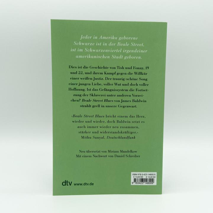 Produktbild Beale Street Blues (Deutsch, James Baldwin, 2021)