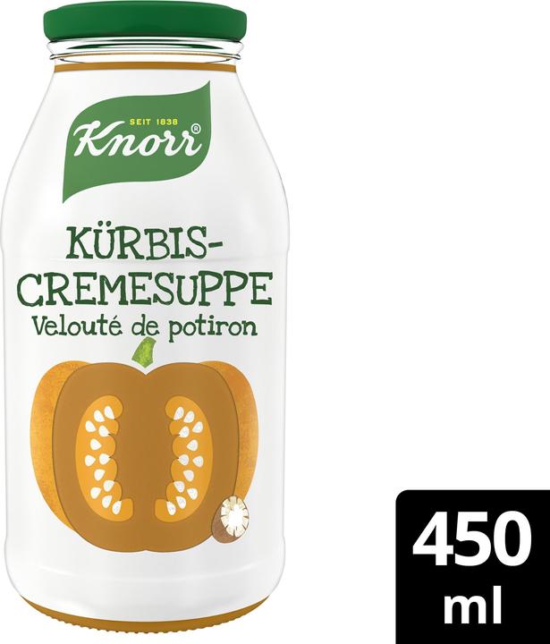 Immagine prodotto Knorr Zuppa di crema di zucca con ingredienti 100% naturali (450 ml)
