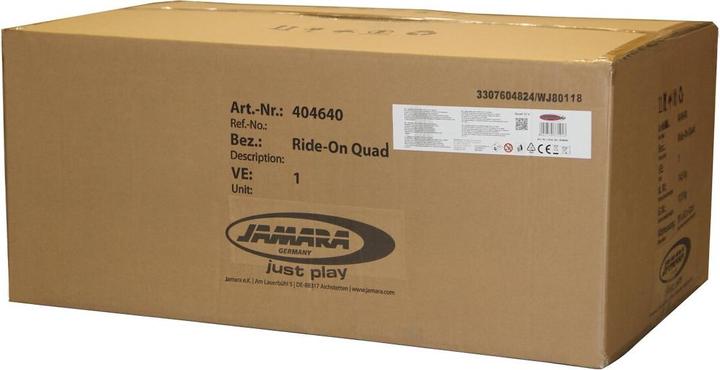 Actual product image Jamara Ride-on Quad (12 V)