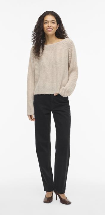 Actual product image Vila VICHOCA U-Boot-Ausschnitt Strickpullover (L)