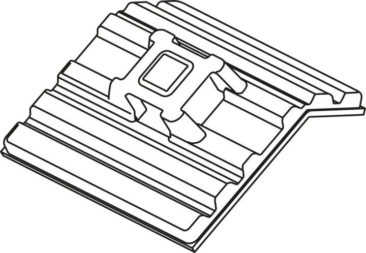 Actual product image HellermannTyton Adhesive base (Fixing loops, 28 mm, 10 pcs.)