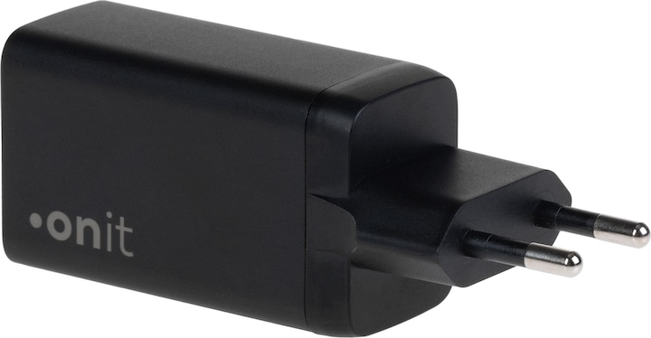Actual product image Onit USB Wall Charger Trial QC4+ 45 W GaN Black (45 W)