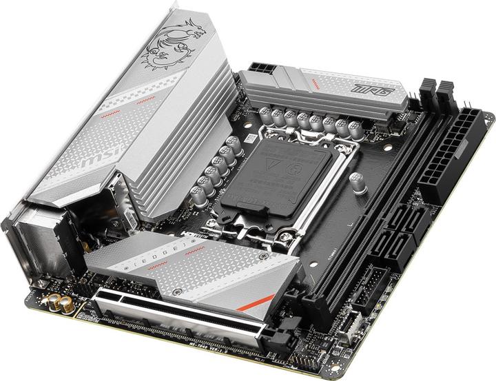 Actual product image MSI MB MPG B760I EDGE WIFI DDR4 (B760,S1700,mITX,Intel) (LGA 1700, Intel B760, Mini-ITX)