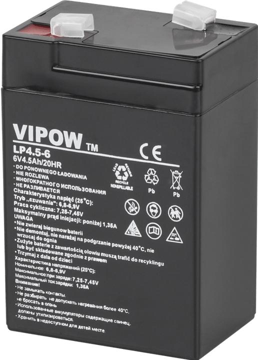 Produktbild Vipow Lead acid battery 6V 4.5Ah (6 V, 4.50 Ah)