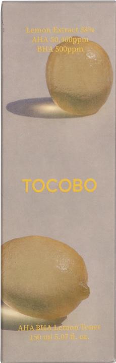 Produktbild Tocobo AHA BHA Lemon Facial Toner 150ml (Gesichtswasser, 150 ml)