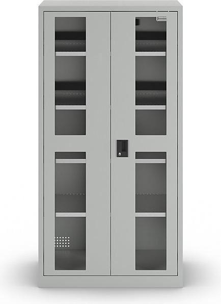 Produktbild Lista Akku-Ladeschrank mit Sichtfenstertüren (100 cm, 195 cm)
