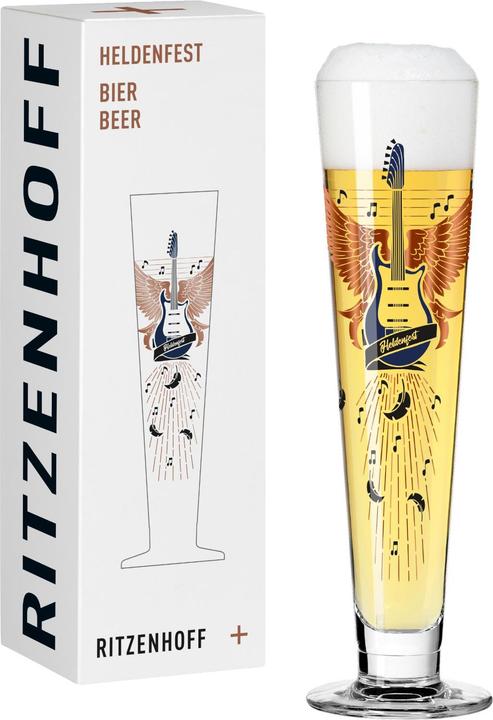 Ritzenhoff Heldenfest Bierglas (A.Behnke) H25 #17 (0.39 l, 1 x)