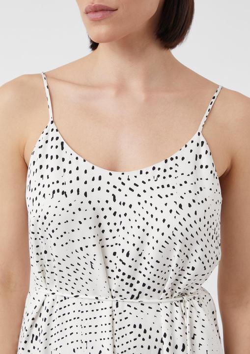 Actual product image Comma Kleid Midikleid mit längenverstellbaren Spaghettiträgern (46)