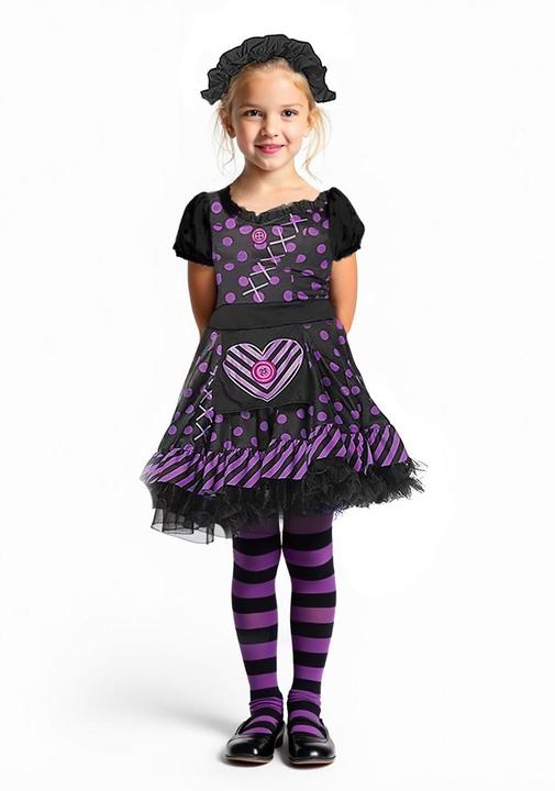 Actual product image Leg Avenue Düstere Stoffpuppe Kostüm für Jugendliche (140, 146)