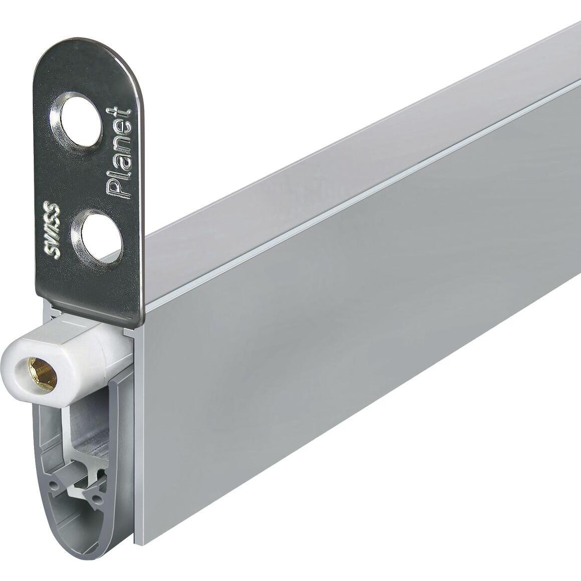 Planet, Türdichtung, Türdichter KT-RD-FH, 771 x 13 x 25 mm, einseitig, Aluminium natur