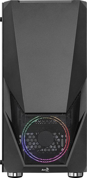 Produktbild AeroCool Zauron Saturn FRGB-G-BK-v1 (ATX)