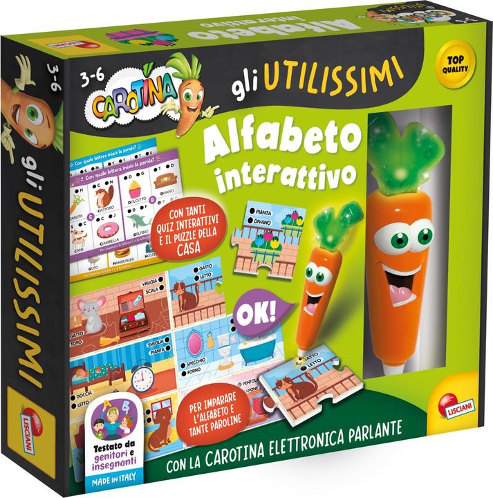 Produktbild Lisciani Sprechender Stift Karotte Das Nützliche Interaktive Alphabet