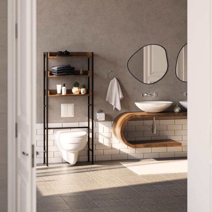 Produktbild tectake Seattle (67 x 25 x 165.5 cm)