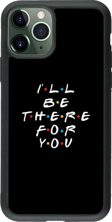 Actual product image PhoneLook Cover silicone black Friends Be there for you (Apple iPhone 11 Pro)
