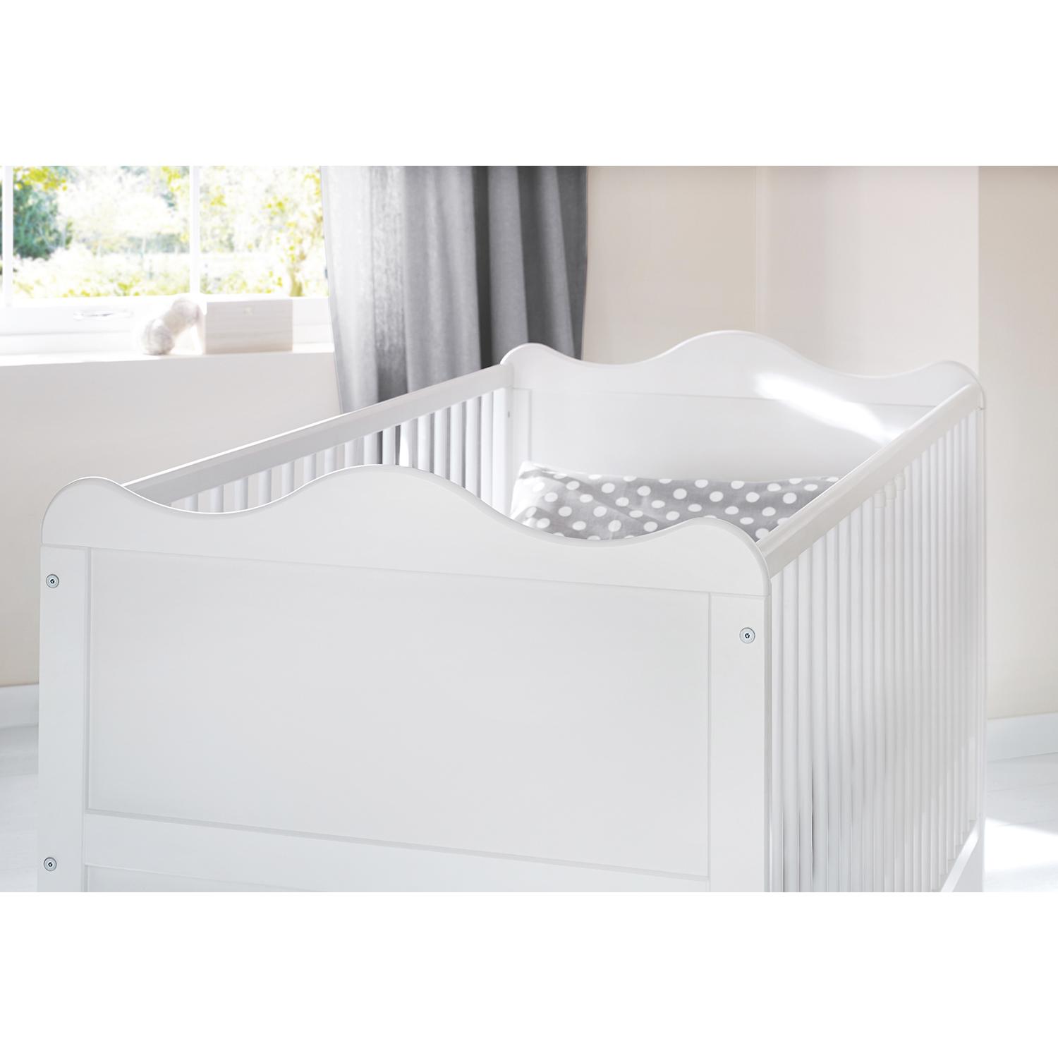 Thumbnail - Pinolino, Komplett-Babyzimmer, Kinderzimmer-Set 'Florentina' breit gross mit kleinem Kinderbett, inkl. breitem Regalaufs...