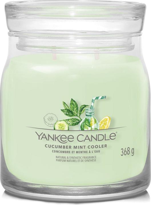 Immagine prodotto Yankee Candle Duftkerze Cucumber Mint Cooler Signature Medium Jar
