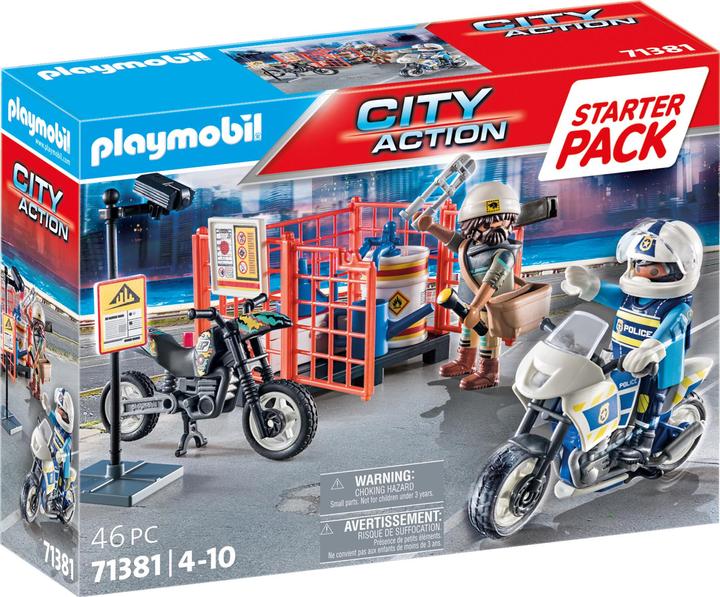 Productafbeelding Playmobil Startpakket Politie (71381, Playmobil Stad Actie)