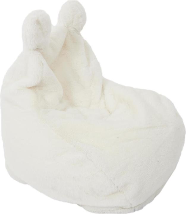 Actual product image Home Deco Kids pear armchair child ted imitation fur (Child armchair)