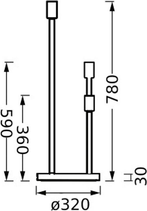 Actual product image Ledvance LEDV floor lamp (E27)