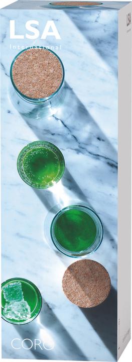 Image du produit LSA Coro Becher (gross) 560ml - leaf farben x 4 (0.56 l, 4 x)