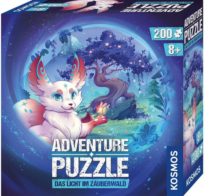 Produktbild Kosmos Adventure Puzzle: Das Licht im Zauberwald (200 Teile)
