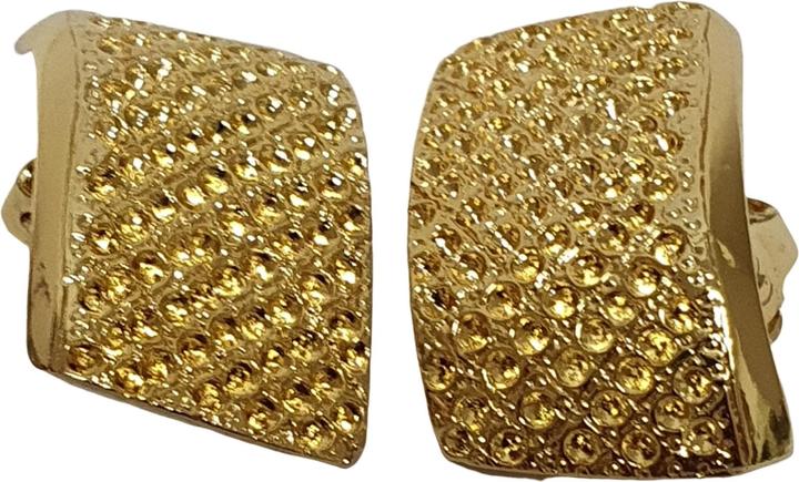 L'Officiel orecchino clip colore oro