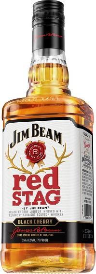 Actual product image Jim Beam Red Stag (Whisky liqueur, 1 x 70 cl)
