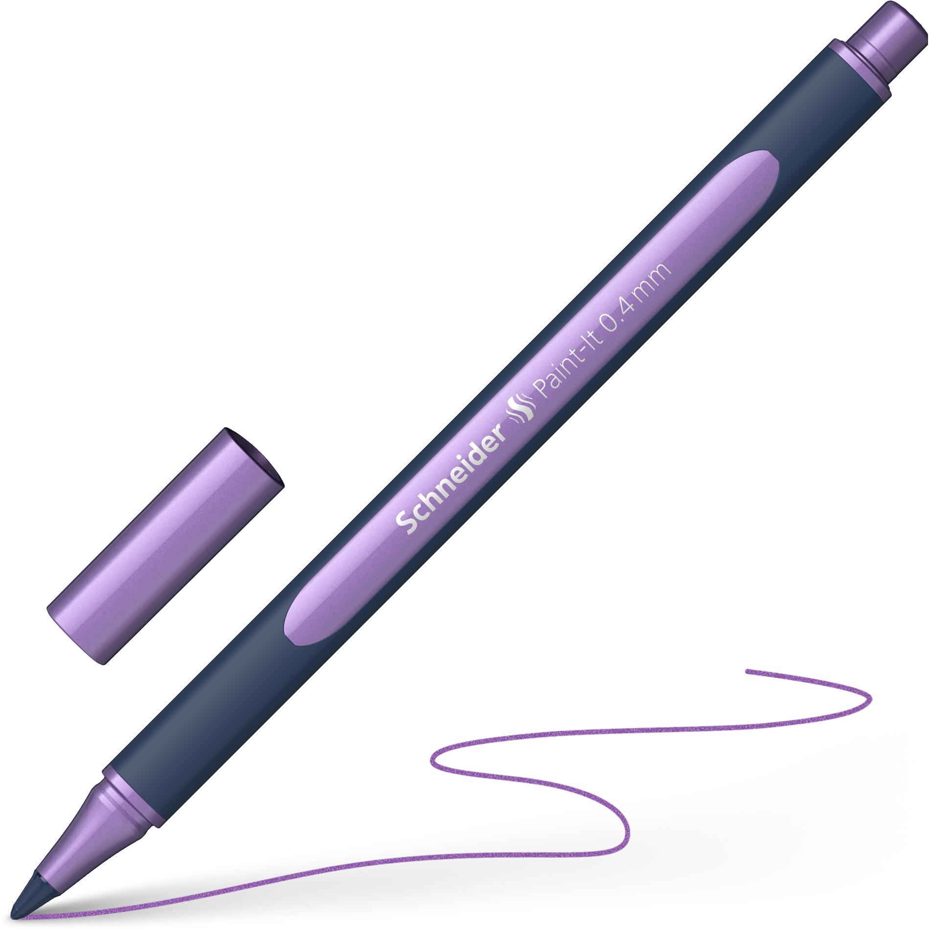 Thumbnail - Schneider, Schreibstifte, Rollerball Paint-it (Frostet Violet Metallic, 1 x)
