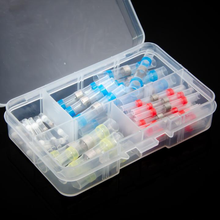 Produktbild Purecrea 50 Stück Schrumpfschlauch Lötverbinder Set 0.25-6mm²
