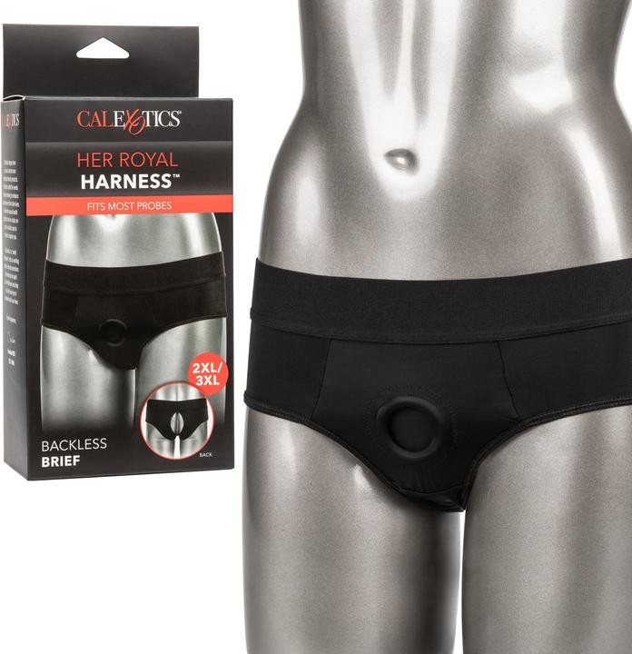 Image du produit CalExotics Her Royal Harness™ Lettre sans dos - 2XL/3XL