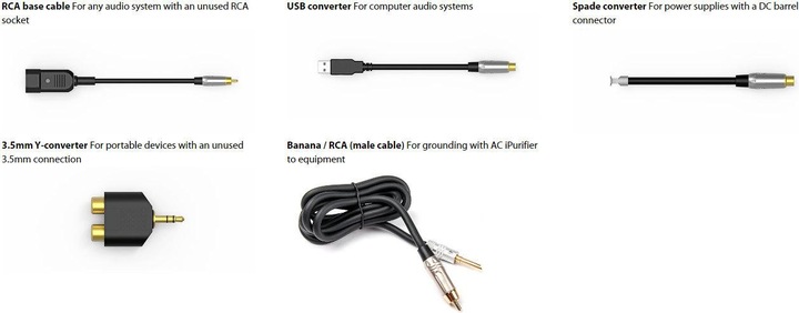 Immagine prodotto iFi Audio Set di cavi di messa a terra Groundhog+ (Accessori)