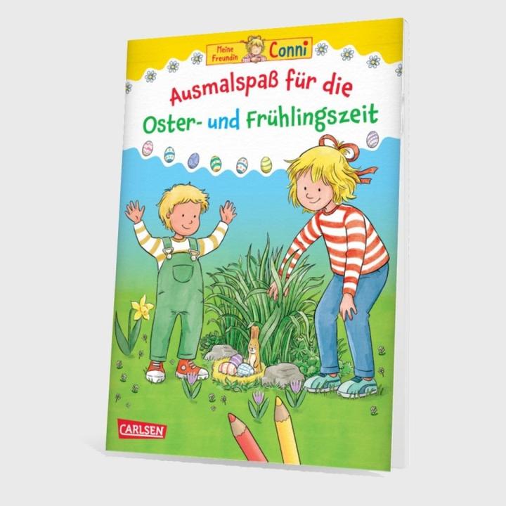 Produktbild Conni Gelbe Reihe (Beschäftigungsbuch): Ausmalspass für die Oster- und Frühlingszeit