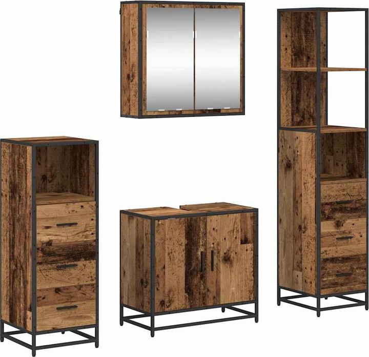 Actual product image vidaXL Badezimmermöbel (33 x 65 x 60 cm)