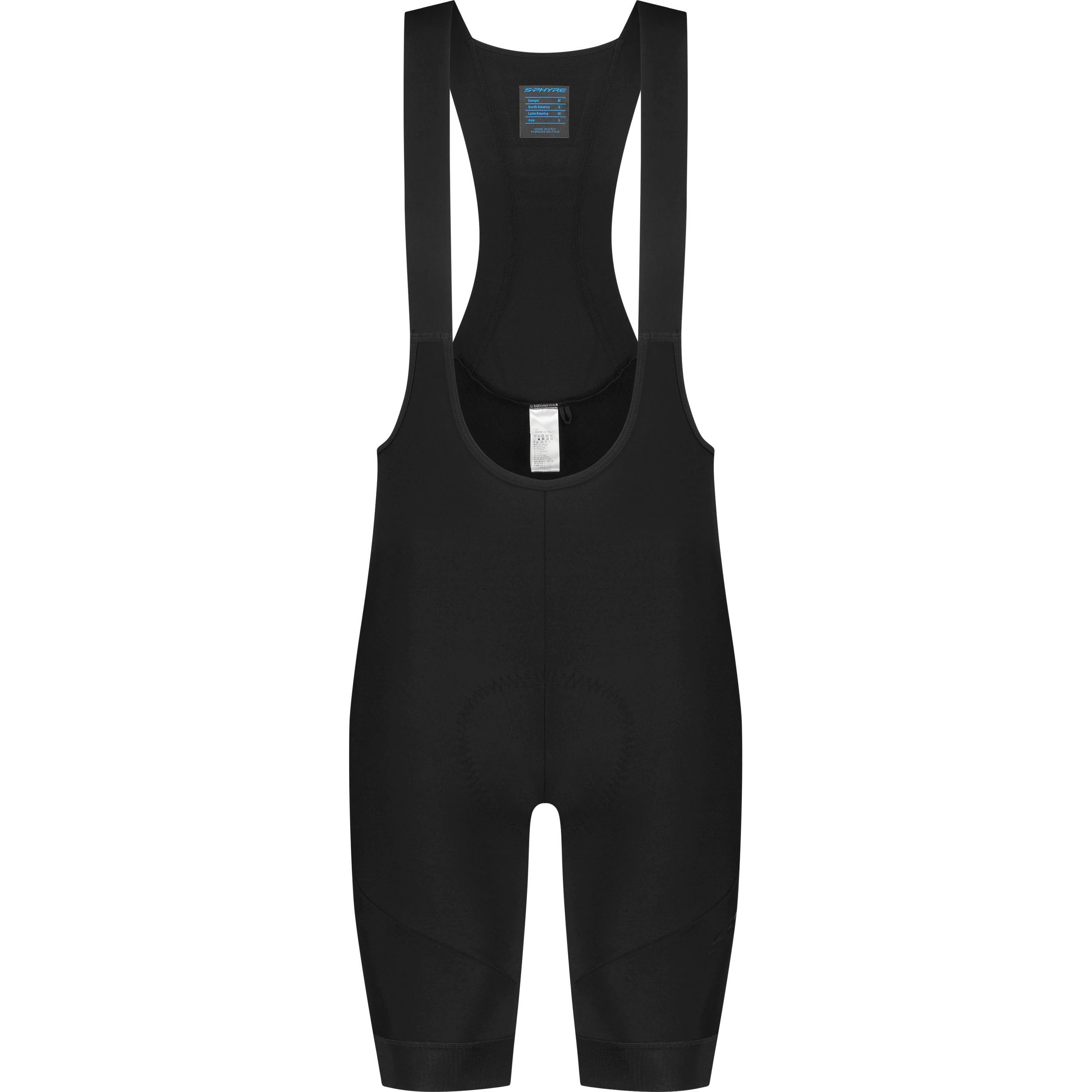 Shimano, Herren, Velohosen, S-PHYRE Thermal Bib Shorts BLACK XL (XL), Schwarz, XL